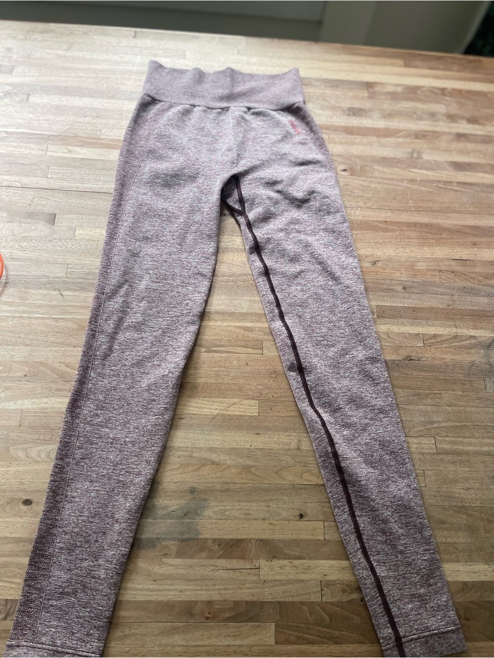 Gymshark Heathered Mauve Leggings | Women’s Small